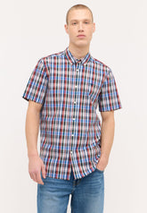 Męska Koszula Mustang Baltimore Summer Check Multi Blue 1015237 12597